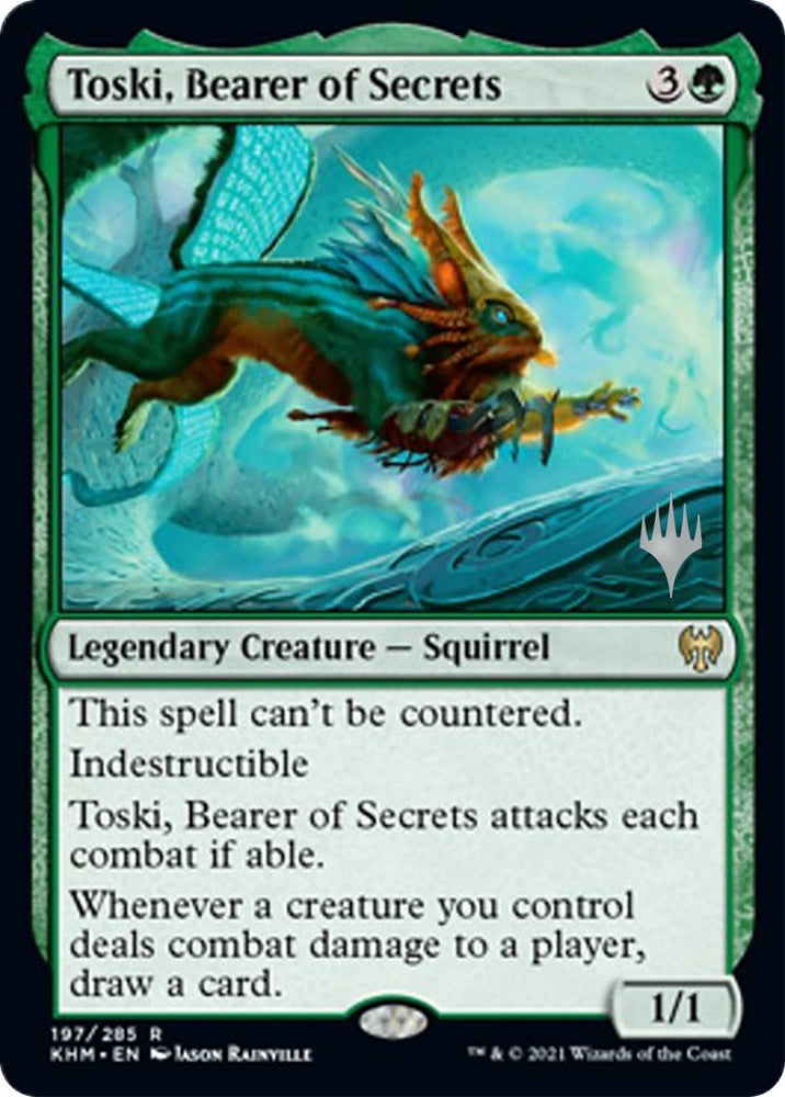 Image for Toski, Bearer of Secrets (197) [Promo Pack: Kaldheim]