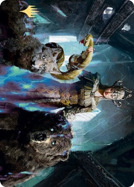 Image for Kolvori, God of Kinship Art Card (Gold-Stamped Signature) (48) [Art Series: Kaldheim]