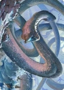 Image for Koma, Cosmos Serpent Art Card (60/81) (60) [Art Series: Kaldheim]