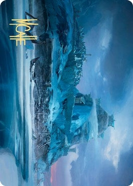 Image for Port of Karfell Art Card (Gold-Stamped Signature) (72) [Art Series: Kaldheim]