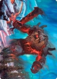 Image for Quakebringer Art Card (37) [Art Series: Kaldheim]
