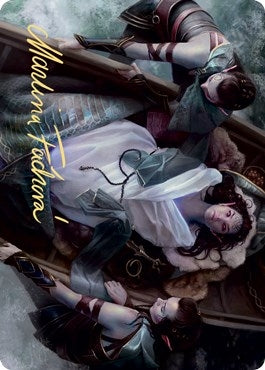 Image for Return Upon the Tide Art Card (Gold-Stamped Signature) (26) [Art Series: Kaldheim]