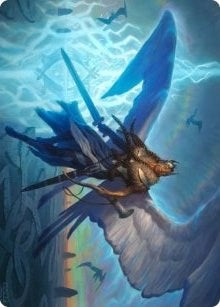 Image for Righteous Valkyrie Art Card (6) [Art Series: Kaldheim]