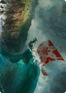 Image for Run Ashore Art Card (19) [Art Series: Kaldheim]