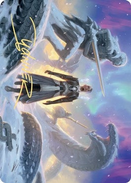Image for Search for Glory Art Card (Gold-Stamped Signature) (7) [Art Series: Kaldheim]