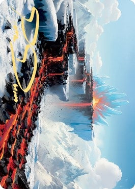 Image for Surtland Frostpyre Art Card (Gold-Stamped Signature) (75) [Art Series: Kaldheim]
