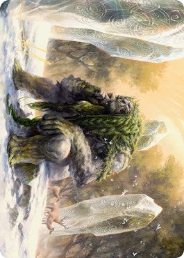 Image for Svella, Ice Shaper Art Card (Gold-Stamped Signature) (66) [Art Series: Kaldheim]