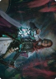Image for Tergrid, God of Fright Art Card (27) [Art Series: Kaldheim]
