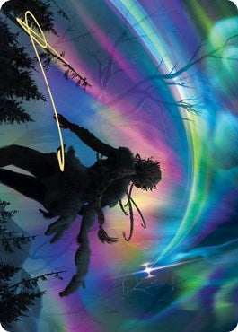 Image for The Prismatic Bridge Art Card (Gold-Stamped Signature) (64) [Art Series: Kaldheim]