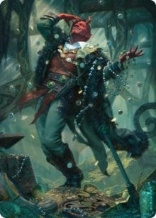Image for Tibalt, Cosmic Impostor Art Card (67) [Art Series: Kaldheim]