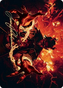 Image for Tibalt's Trickery Art Card (Gold-Stamped Signature) (38) [Art Series: Kaldheim]