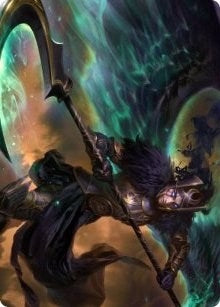 Image for Vengeful Reaper Art Card (29) [Art Series: Kaldheim]