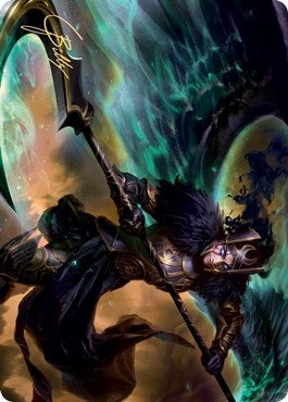 Image for Vengeful Reaper Art Card (Gold-Stamped Signature) (29) [Art Series: Kaldheim]
