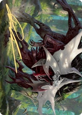 Image for Vorinclex, Monstrous Raider Art Card (54/81) (Gold-Stamped Signature) (54) [Art Series: Kaldheim]