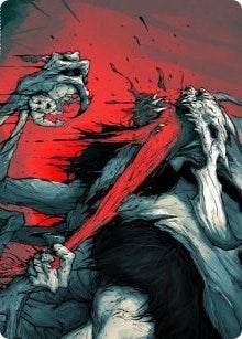 Image for Vorinclex, Monstrous Raider Art Card (79/81) (79) [Art Series: Kaldheim]
