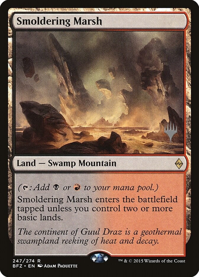Image for Smoldering Marsh [Promo Pack: Kaldheim]
