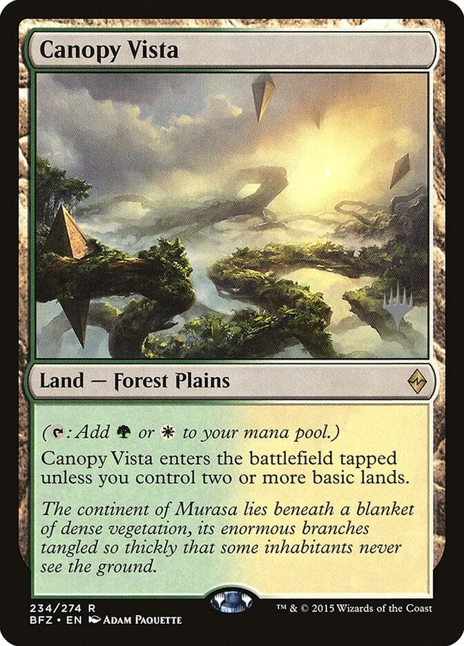 Image for Canopy Vista [Promo Pack: Kaldheim]