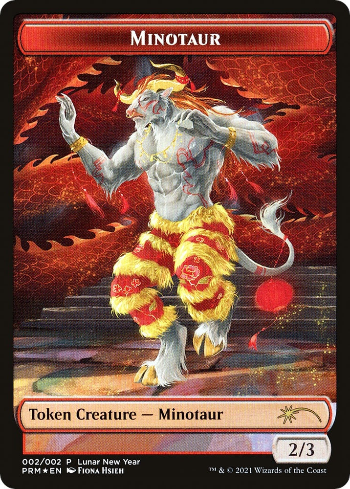 Image for Minotaur Token (2021 Lunar New Year Promo) (2) [Unique and Miscellaneous Promos]