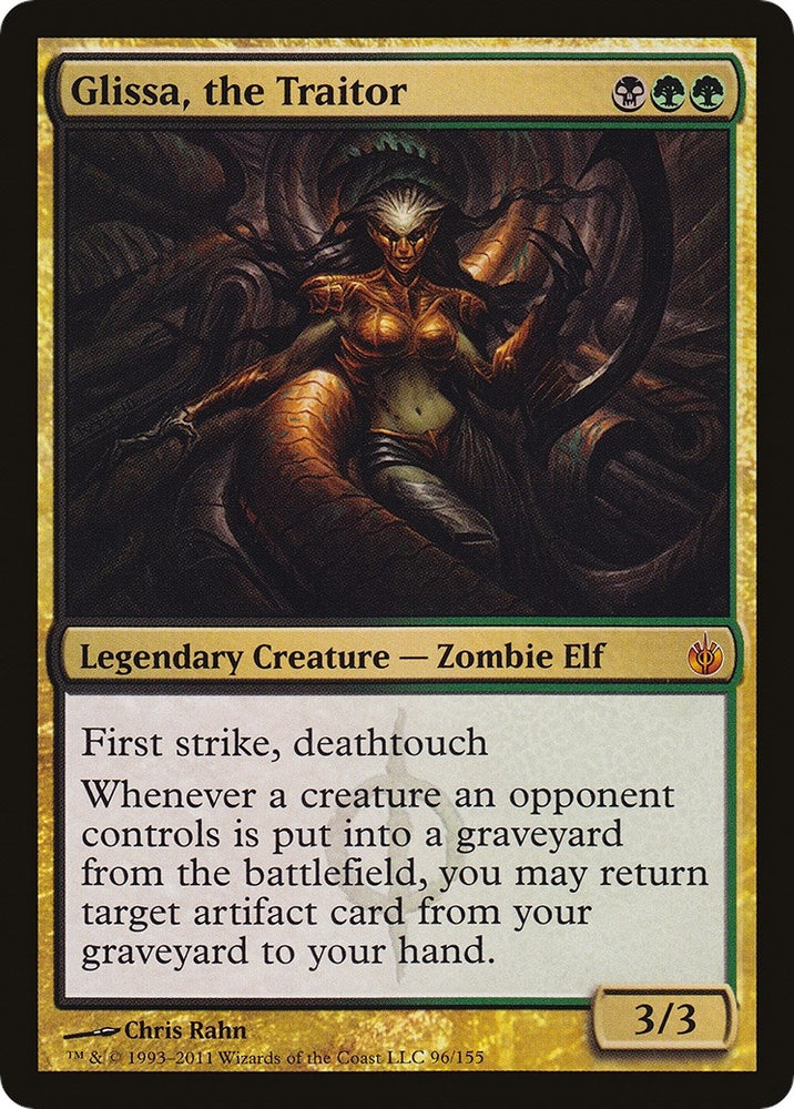 Image for Glissa, the Traitor (Mirrodin Besieged) (96) [Oversize Cards]