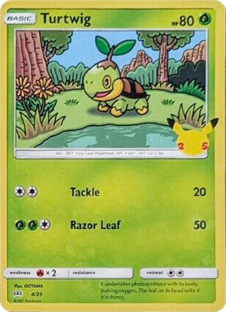 Image for Turtwig (004/025) - Pokemon