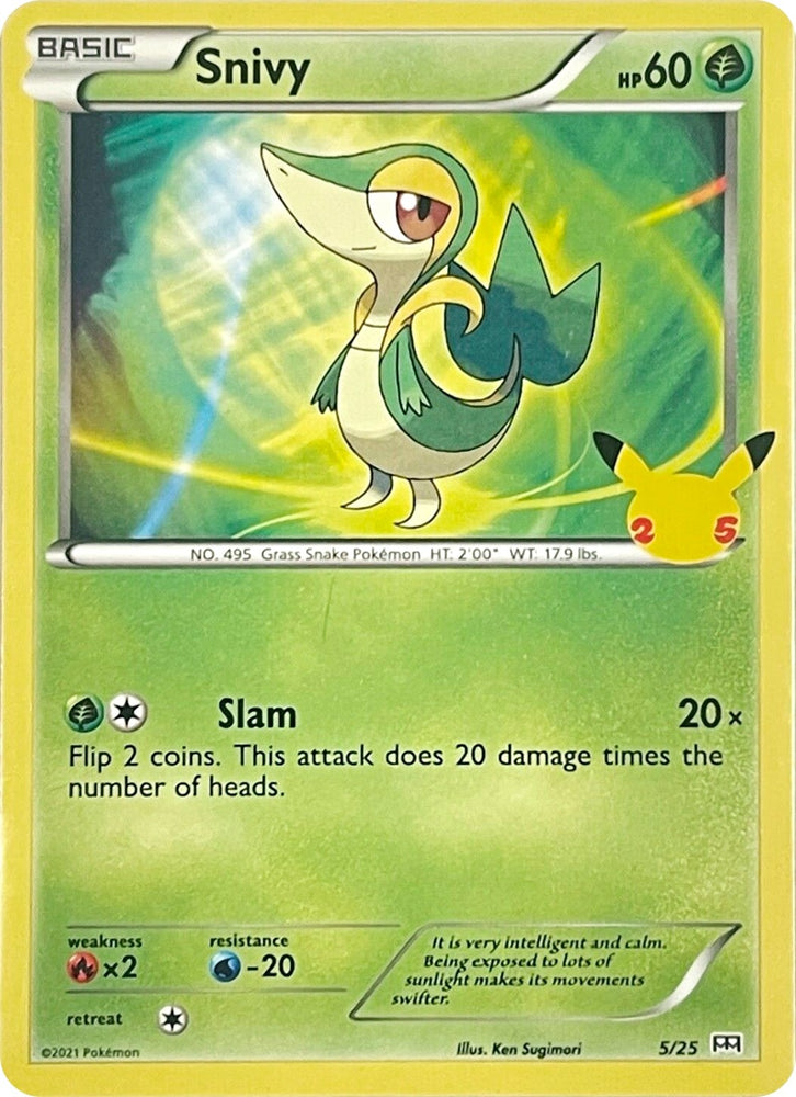 Image for Snivy (005/025) - Pokemon