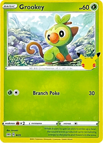 Image for Grookey (008/025) - Pokemon