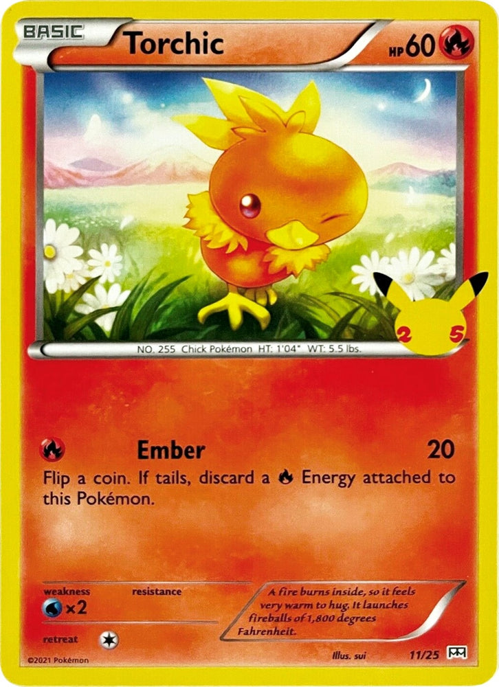 Image for Torchic (011/025) - Pokemon