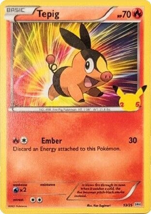 Image for Tepig (013/025) - Pokemon