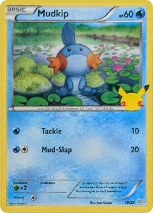 Image for Mudkip (019/025) - Pokemon