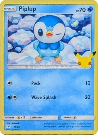Image for Piplup (020/025) - Pokemon