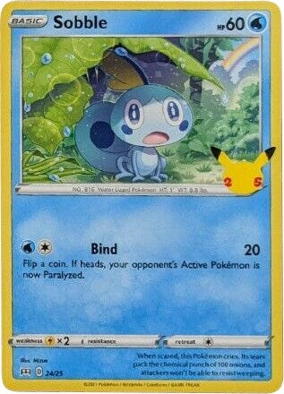 Image for Sobble (024/025) - Pokemon