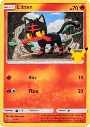 Image for Litten (015/025) - Pokemon