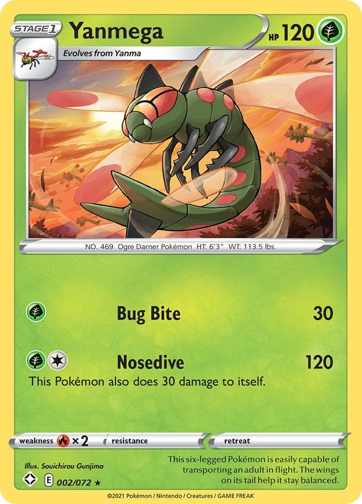 Image for Yanmega (002/072) - Pokemon