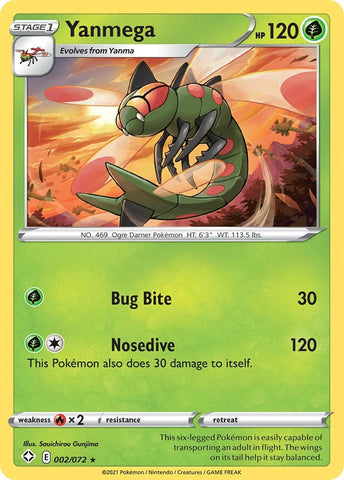 Image for Yanmega (002/072) - Pokemon