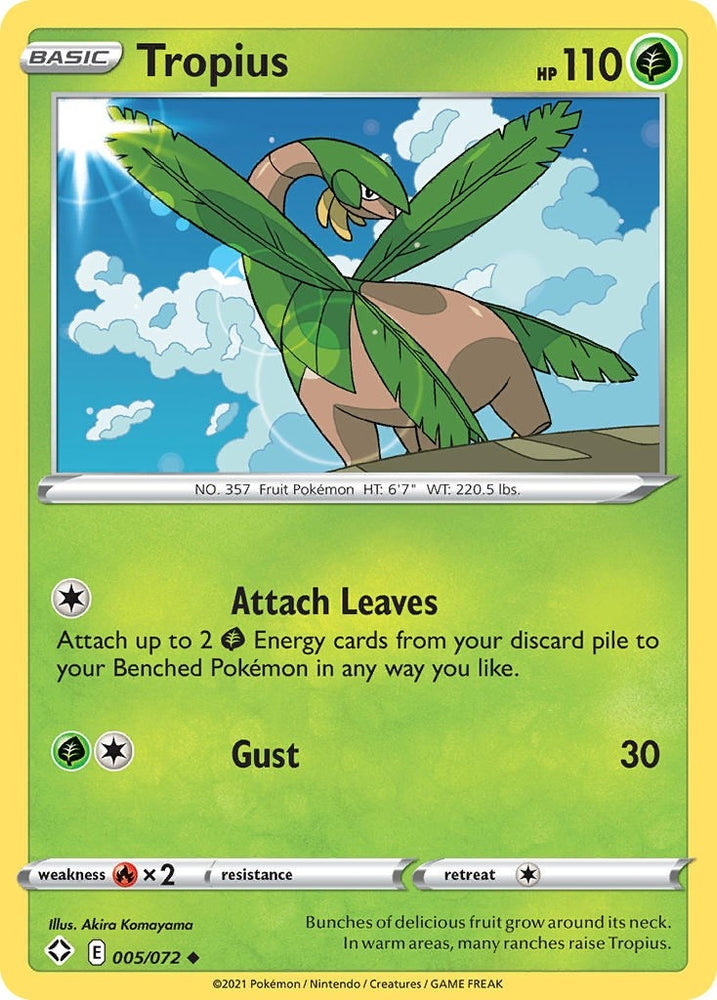 Image for Tropius (005/072) - Pokemon