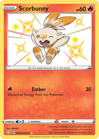 Image for Scorbunny (SV015/SV122) - Pokemon