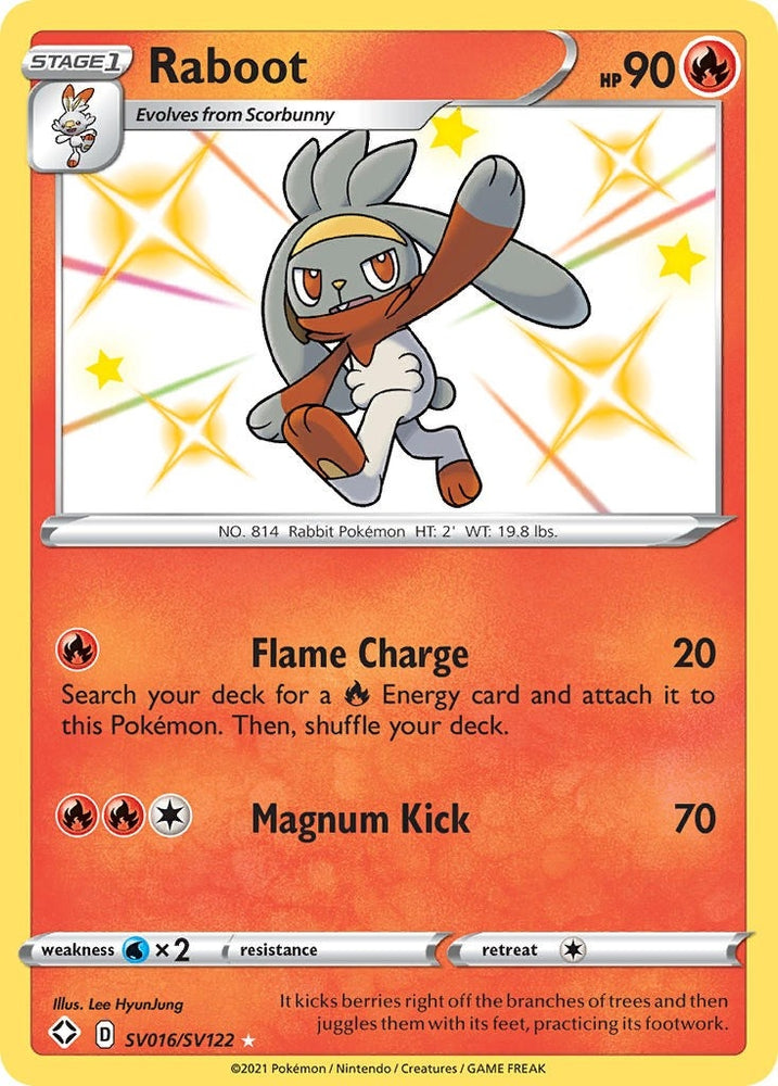 Image for Raboot (SV016/SV122) - Pokemon