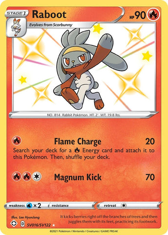 Image for Raboot (SV016/SV122) - Pokemon