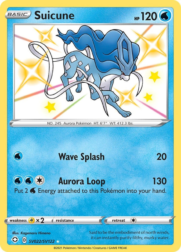 Image for Suicune (SV022/SV122) [Shining Fates: Shiny Vault]