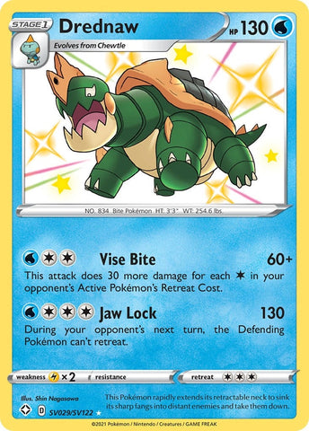 Image for Drednaw (SV029/SV122) [Shining Fates: Shiny Vault]