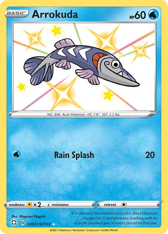 Image for Arrokuda (SV031/SV122) [Shining Fates: Shiny Vault]