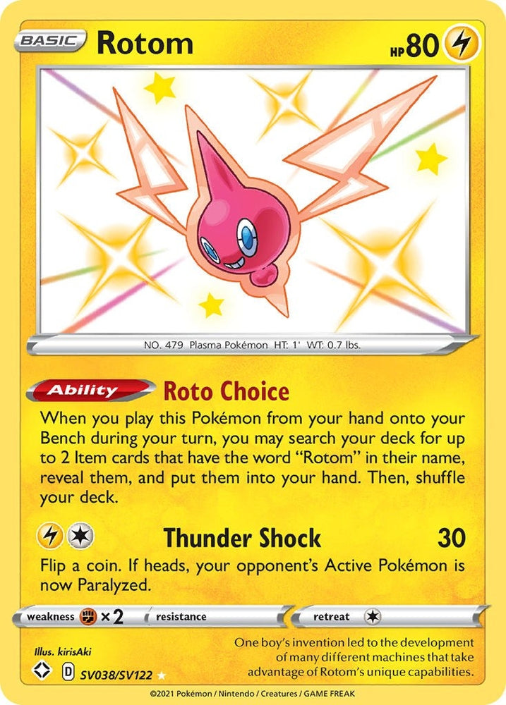 Image for Rotom (SV038/SV122) [Shining Fates: Shiny Vault]