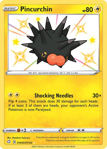 Image for Pincurchin (SV043/SV122) [Shining Fates: Shiny Vault]