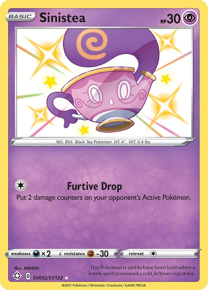Image for Sinistea (SV052/SV122) [Shining Fates: Shiny Vault]