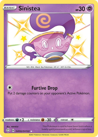 Image for Sinistea (SV052/SV122) [Shining Fates: Shiny Vault]