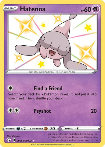 Image for Hatenna (SV054/SV122) [Shining Fates: Shiny Vault]