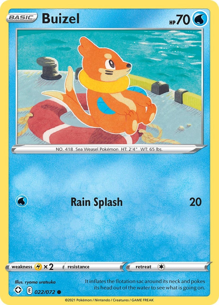 Image for Buizel (022/072) [Shining Fates]