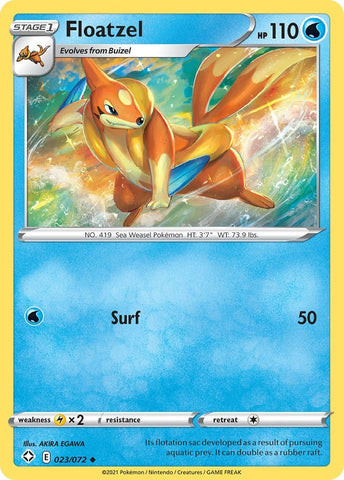 Image for Floatzel (023/072) [Shining Fates]