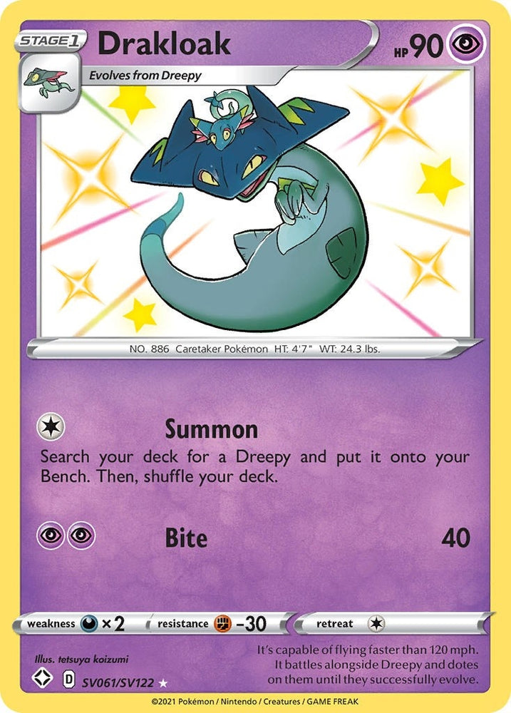 Image for Drakloak (SV061/SV122) [Shining Fates: Shiny Vault]
