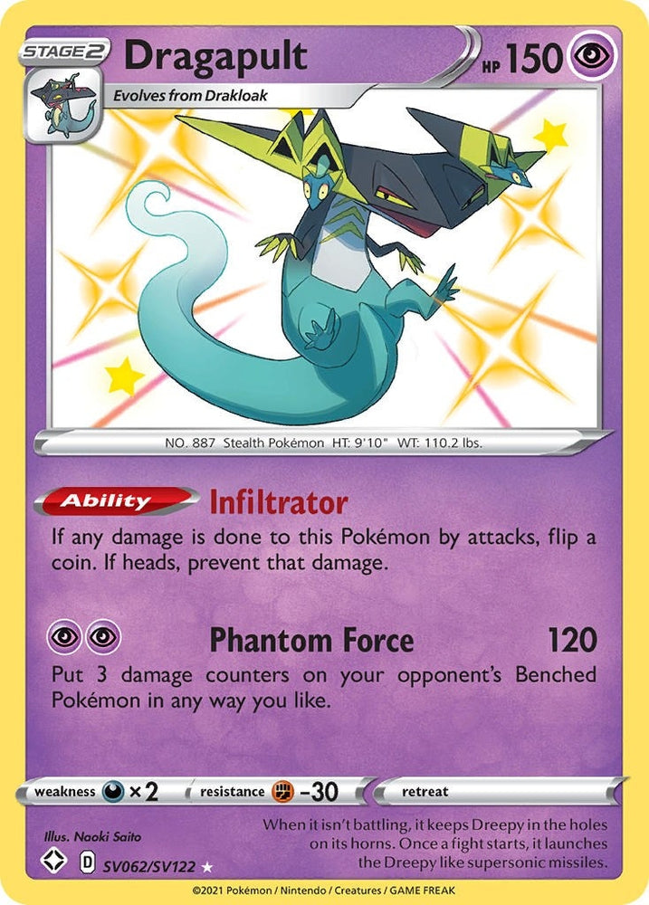 Image for Dragapult (SV062/SV122) [Shining Fates: Shiny Vault]